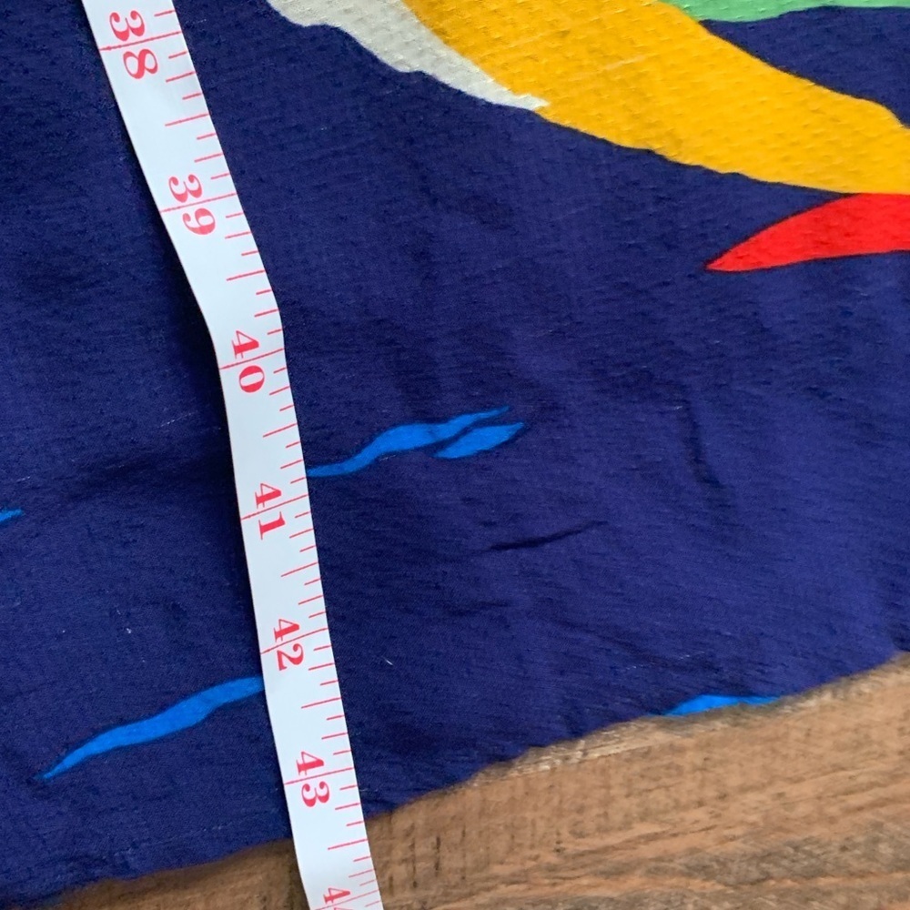 48 of 52 Conversations Anthropologie off shoulder nautical lighthouse dress sz 4 - Picture 8 of 13